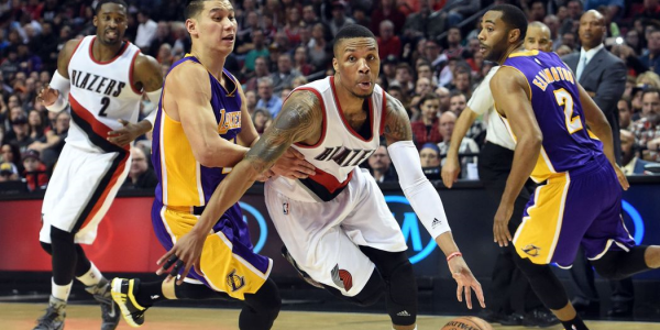 Trail Blazers, Lakers'a şans tanımadı