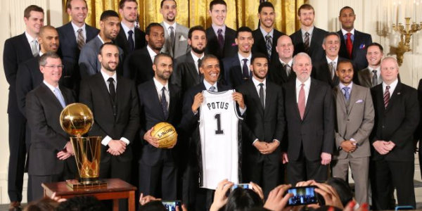 Spurs'tan Obama ziyareti