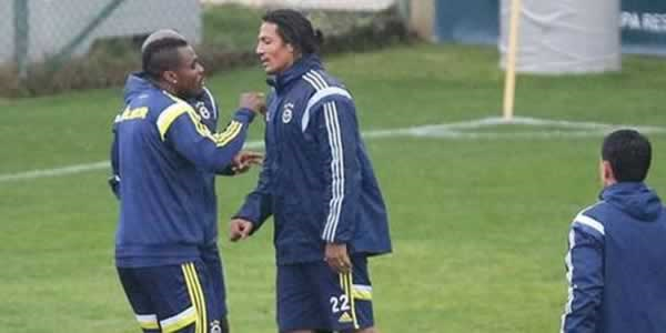 Fenerbahçe idmanında gerginlik! 