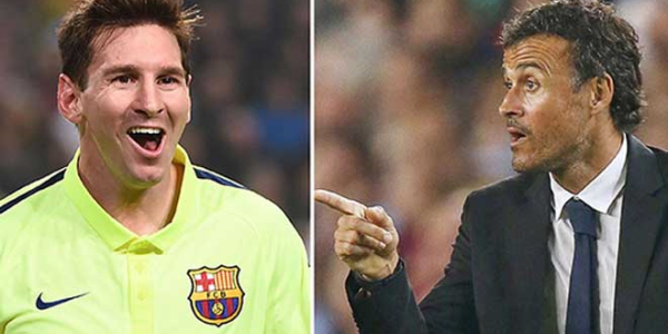 Messi kendini kaybetti!