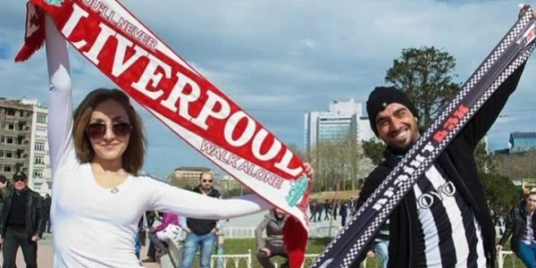 Liverpool taraftarı, Sultanahmet'e koştu
