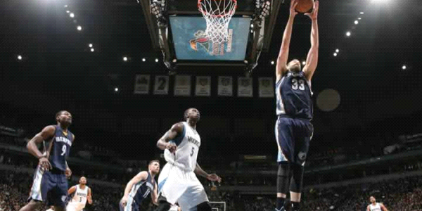 Gasol, Timberwolves'ı yıktı