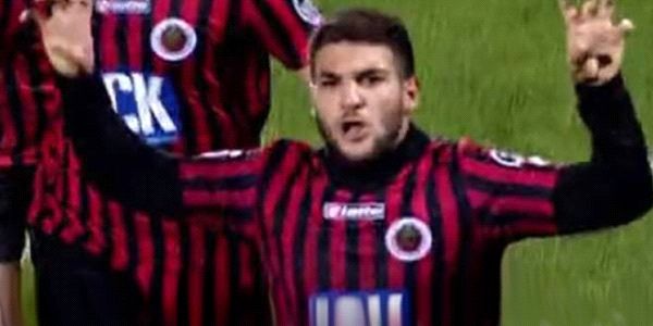 Fener’e gol attı, böyle sevindi
