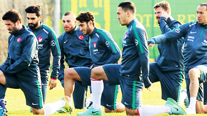 Milli Takım kampına damga vuran anlar!