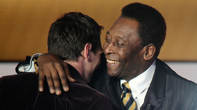 Pele 'Messi' dedi!