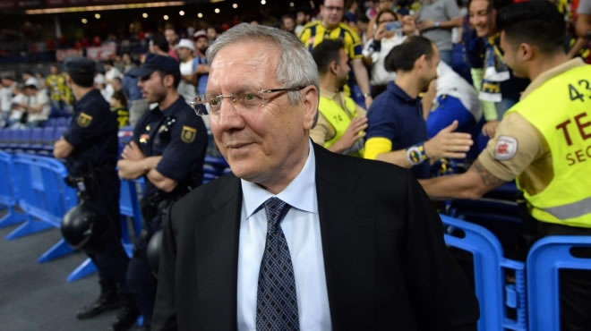 Aziz Yıldırım‘a Madrid‘de protesto!