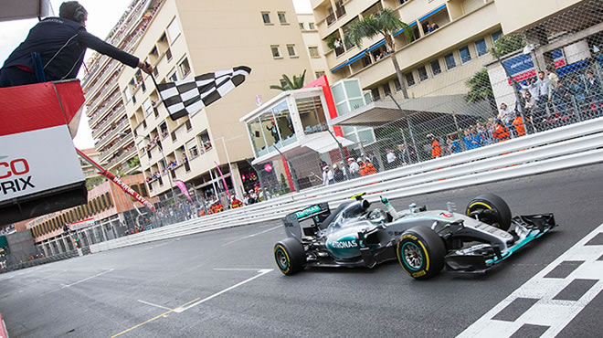 Monaco kralı Nico Rosberg!