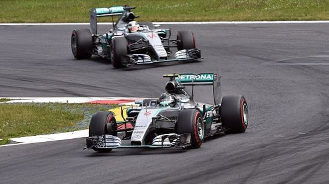 Avusturya'da zafer Rosberg'in!
