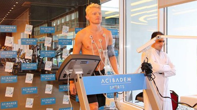 Andreas Beck, sağlık kontrolünden geçti