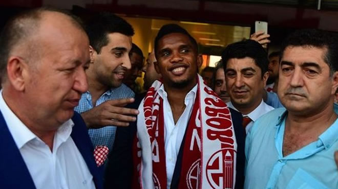 Eto'o için TFF'den avans