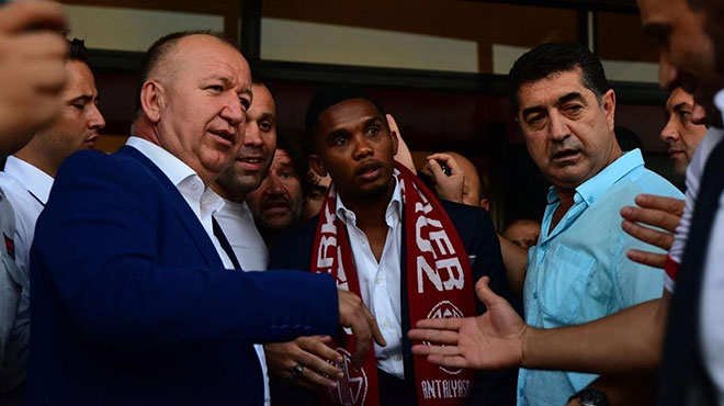 Eto'o yarın imzayı atıyor