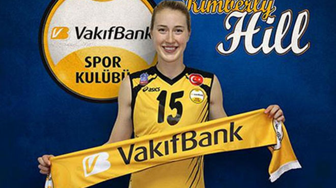 VakıfBank, Kimberly Hill'i transfer etti!