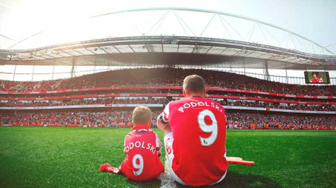 Podolski'den Arsenal'e veda!