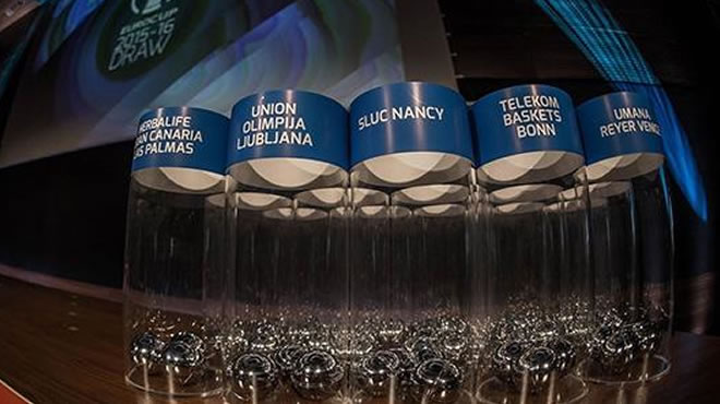 Eurocup'ta rakipler belli oldu