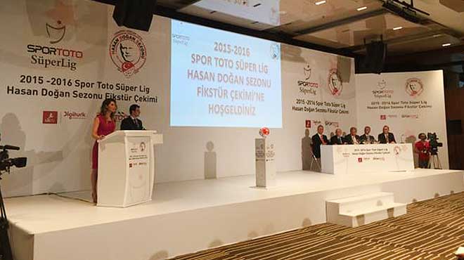 Süper Lig'de fikstür çekildi!