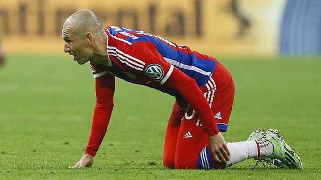 Robben kadro dışı bırakıldı