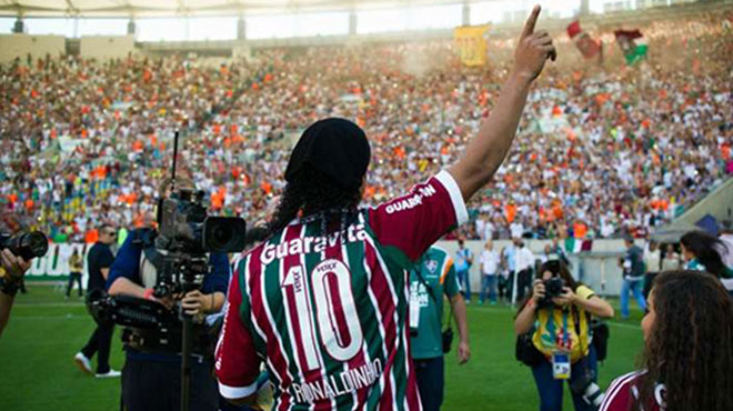 Ronaldinho Maracana'da!