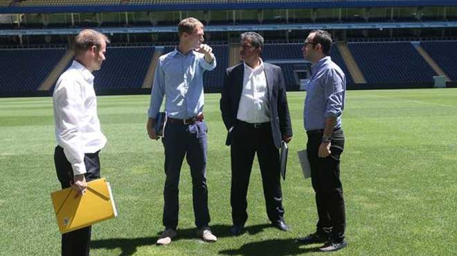UEFA'dan Saracoğlu'na ziyaret!