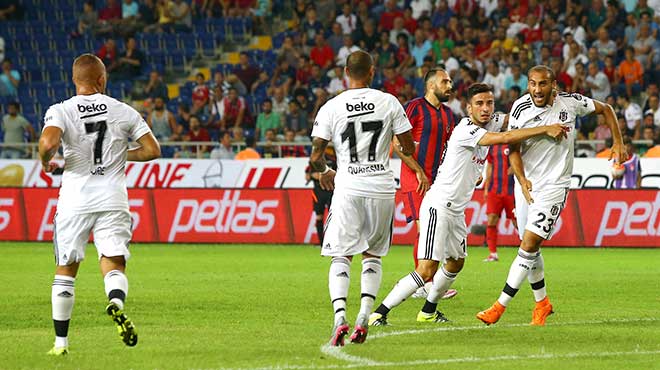 Beşiktaş'tan farklı galibiyet!