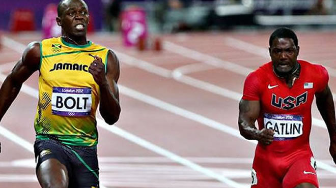 İnanılmaz! Bolt, Gatlin‘i nefes farkıyla geçti!