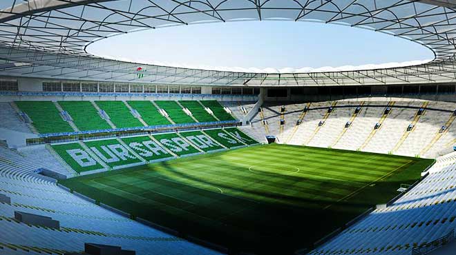 Timsah Arena‘da F.Bahçe marşı çalındı!