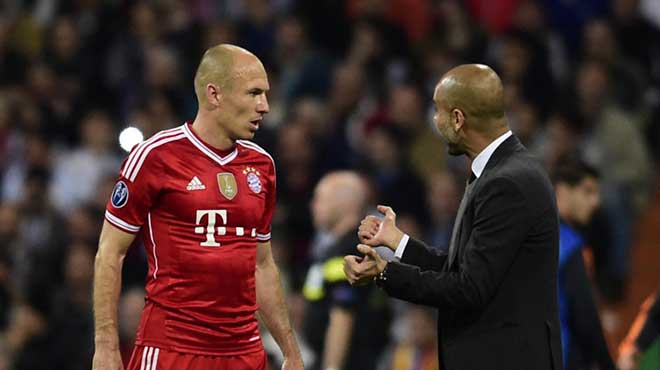 Robben tamam, sıra Pep'te!