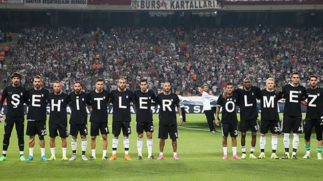 Beşiktaşlı futbolculardan Mehmetçik'e dev destek!