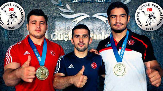 Altın güreşçilerin hedefi Rio 2016