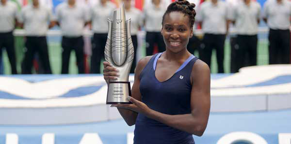 Çin'de zafer Venus Williams'ın