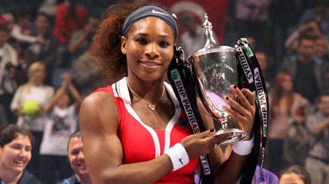 Serena Williams zirveyi sevdi!