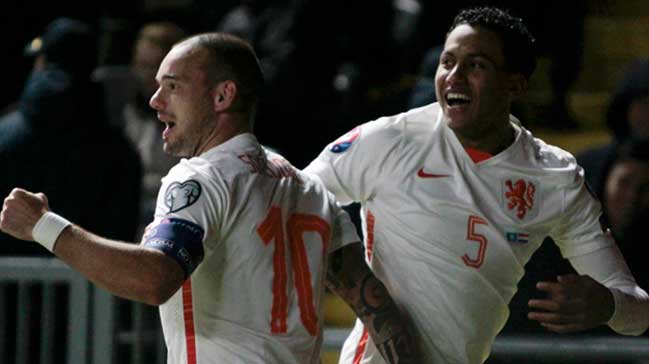 Sneijder attı, Hollanda kazandı!