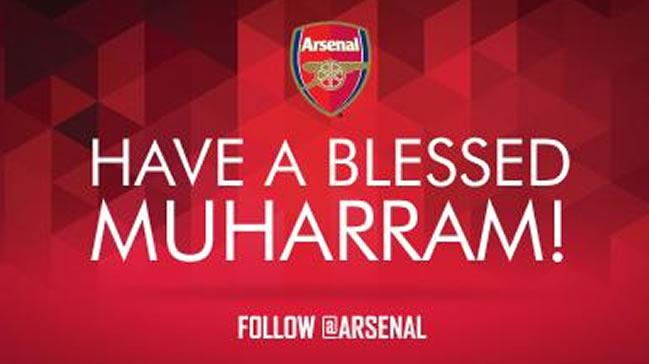 Arsenal hicri yılbaşını kutladı