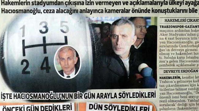 Yerel basından Hacıosmanoğlu için ağır manşetler!