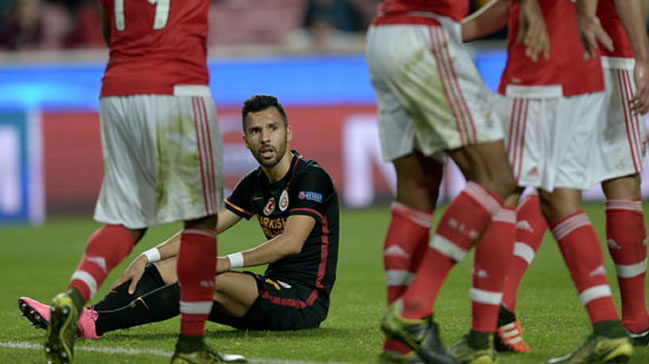 G.Saray'ın yıkıldığı an!