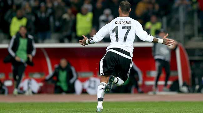 UEFA Quaresma'yı aday gösterdi