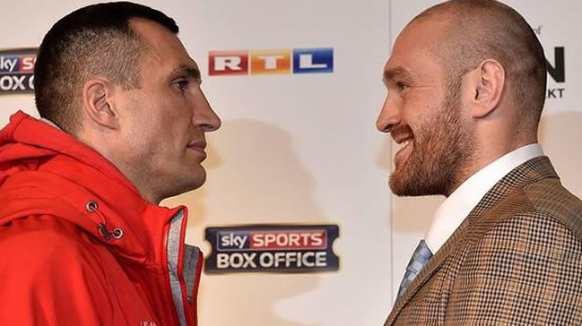 Klitschko ve Fury karşı karşıya geliyor