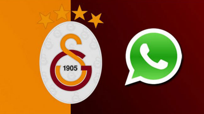 G.Saray'dan WhatsApp bombası!