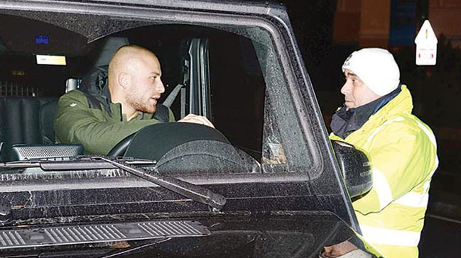 Gökhan Töre'ye polis kontrolü