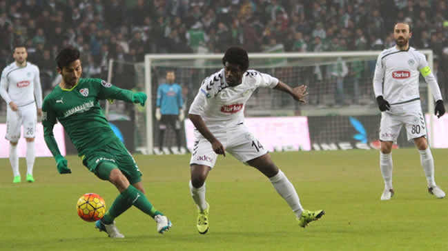 Konya Bursa'yı tek golle devirdi!