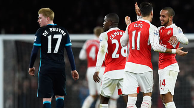 Dev galibiyete Mesut Özil damgası!