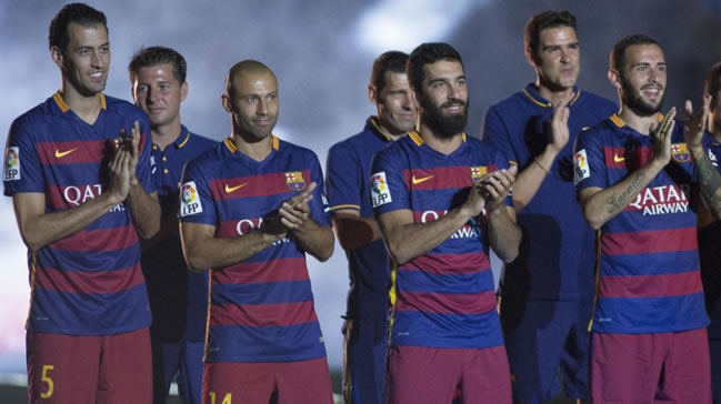 Arda Turan Barcelona formasıyla ilk kez
