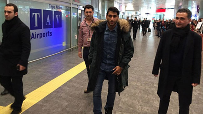 Aras İspanya'ya gitti