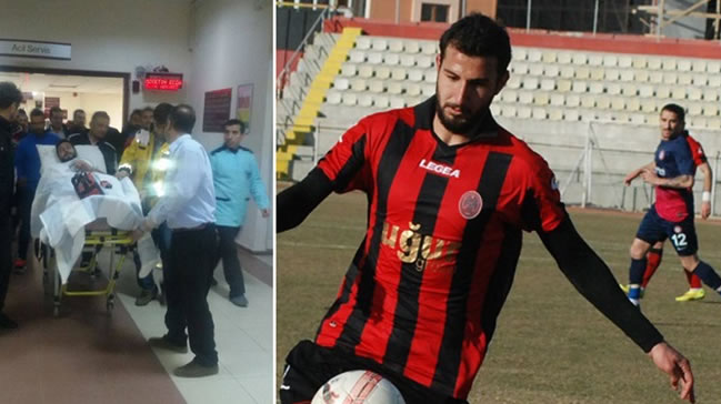 Genç futbolcu kalp krizi geçirdi