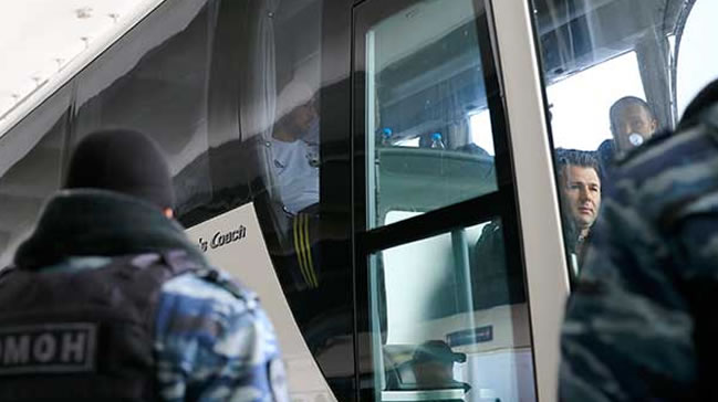 Ruslar maç öncesi bunu da yaptı!