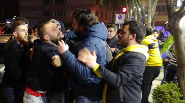 Derbi sonrasında olay çıktı!