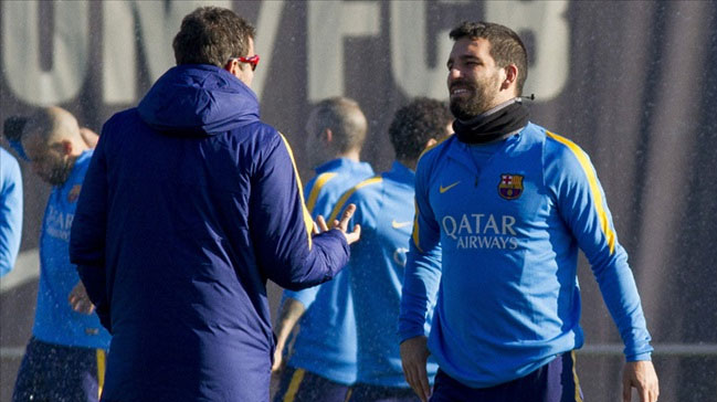 Luis Enrique, Arda Turan’dan memnun