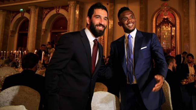 Arda ve Eto'o şahit oldular!