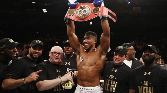 Yeni şampiyon Anthony Joshua!