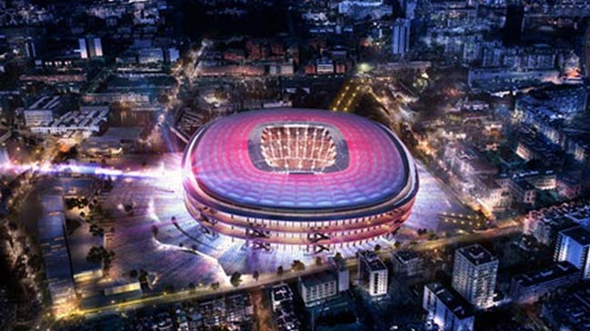 İşte Barcelona'nın yeni stadı!