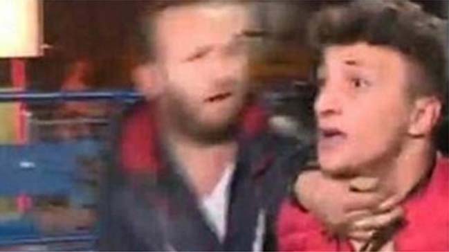 Trabzon'da hakeme saldıran kişi: Burası Trabzon